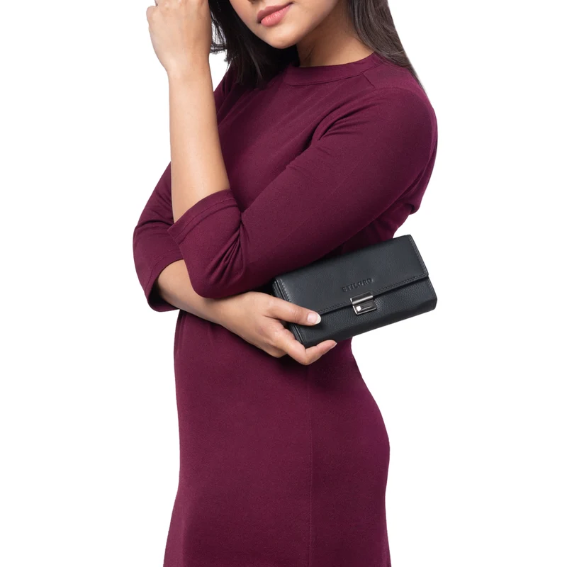 STILORD "Ivy" Kellnerbörse Leder mit Holster