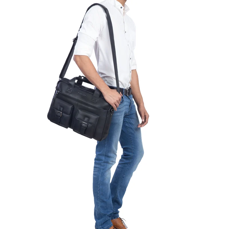 "Frederico" Leder Aktentasche 13,3 Zoll