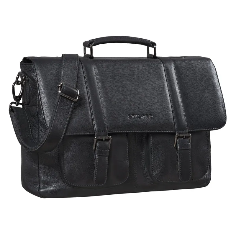 "Pontius" Vintage Aktentasche Männer Leder
