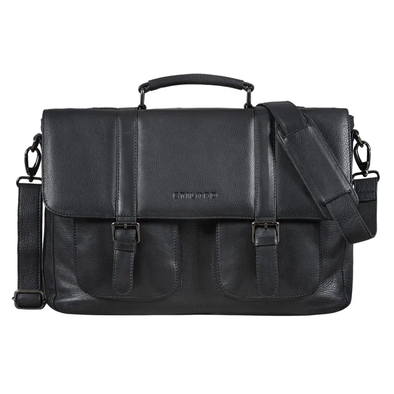 "Pontius" Vintage Aktentasche Männer Leder