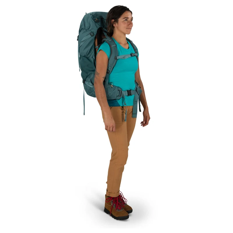 Osprey Renn 50 Women - Trekkingrucksack 70 cm (cascade blue/melon orange)