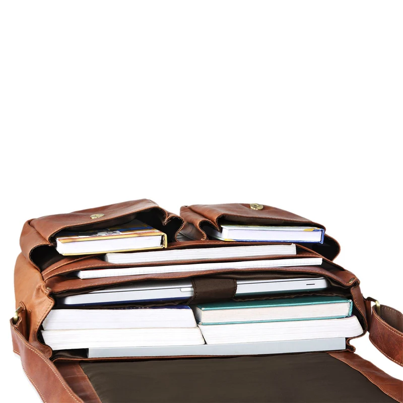 "Leonardo" Herren Ledertasche Umhängetasche