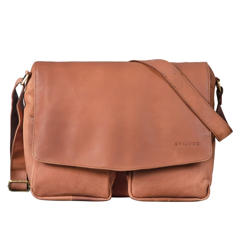 "Leonardo" Herren Ledertasche Umhängetasche