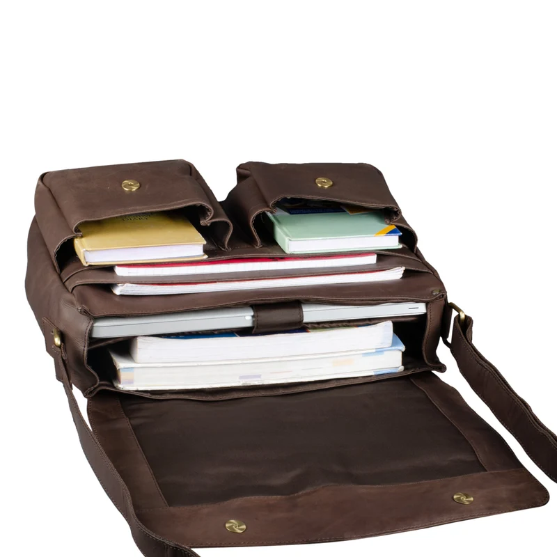 "Leonardo" Herren Ledertasche Umhängetasche