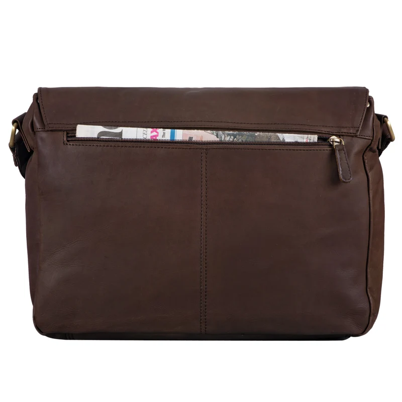 "Leonardo" Herren Ledertasche Umhängetasche