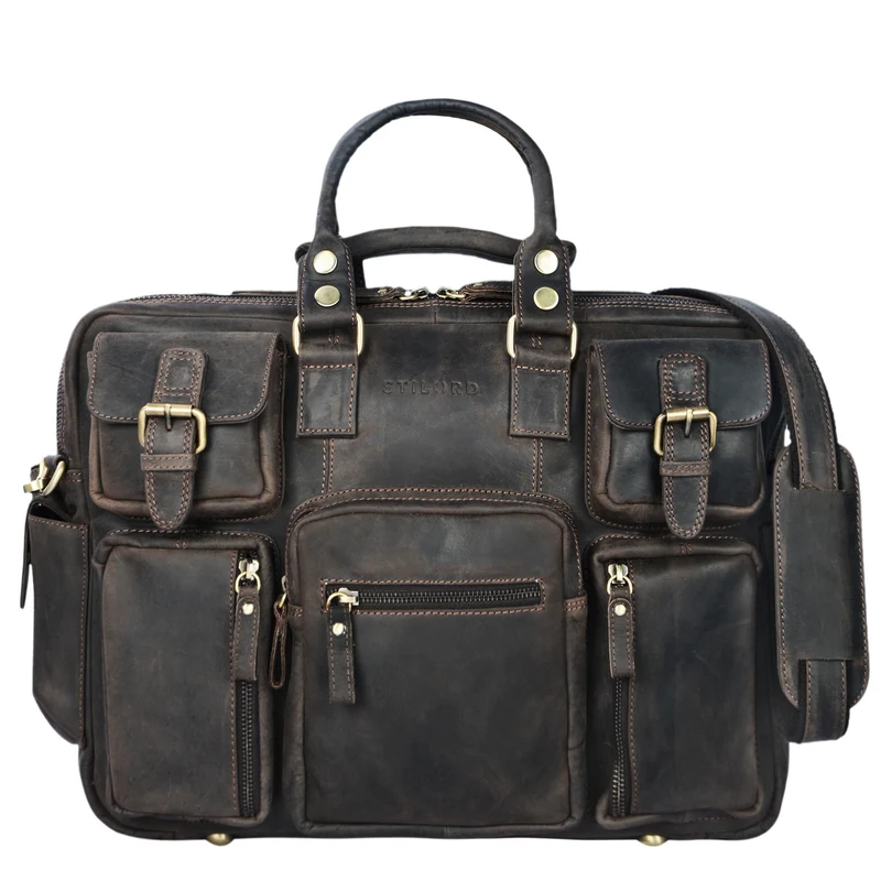 "Discovery" große Vintage Lehrertasche College Bag