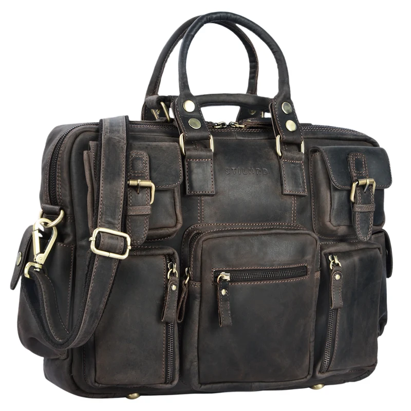 "Discovery" große Vintage Lehrertasche College Bag
