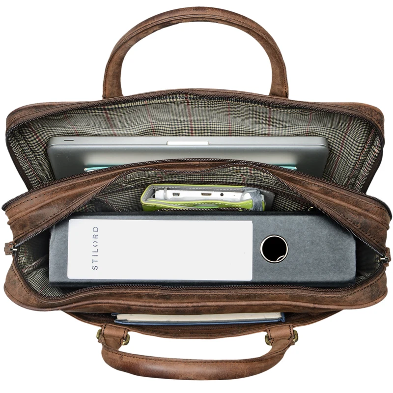 "Dante" Businesstasche 15.6 Zoll Leder