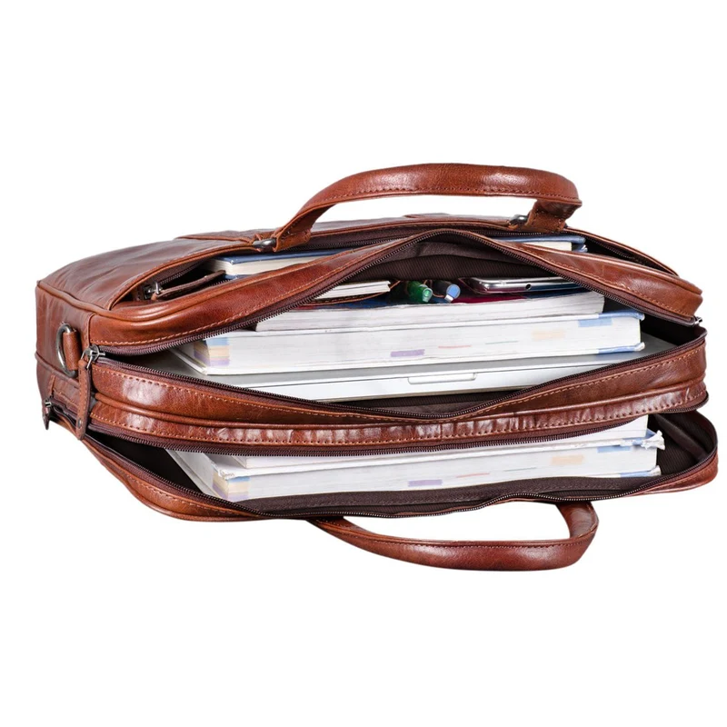 "Dante" Businesstasche 15.6 Zoll Leder