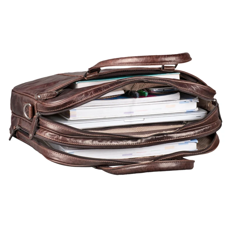 "Dante" Businesstasche 15.6 Zoll Leder