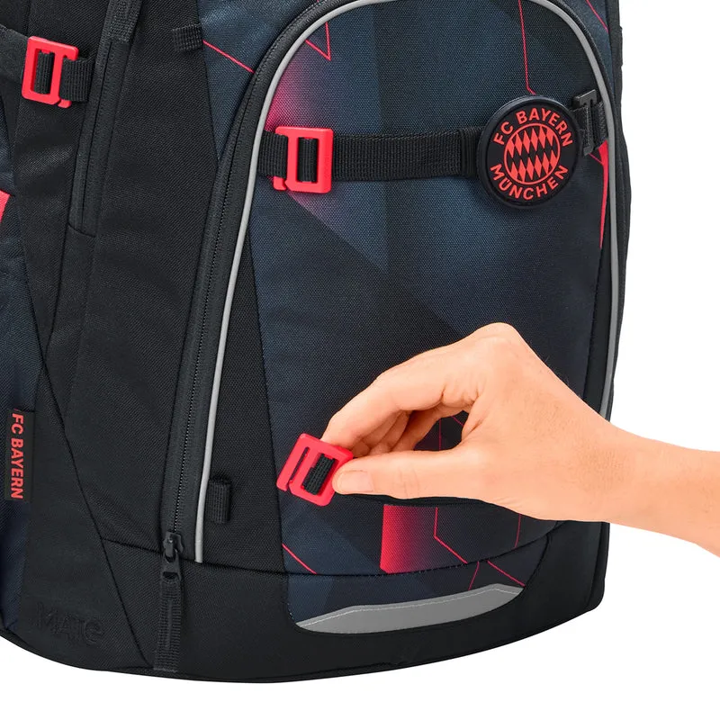 Coocazoo Mate - Schulrucksack-Set 2tlg. FC Bayern Stern des Südens "Limited Edition" 48 cm (FCB)