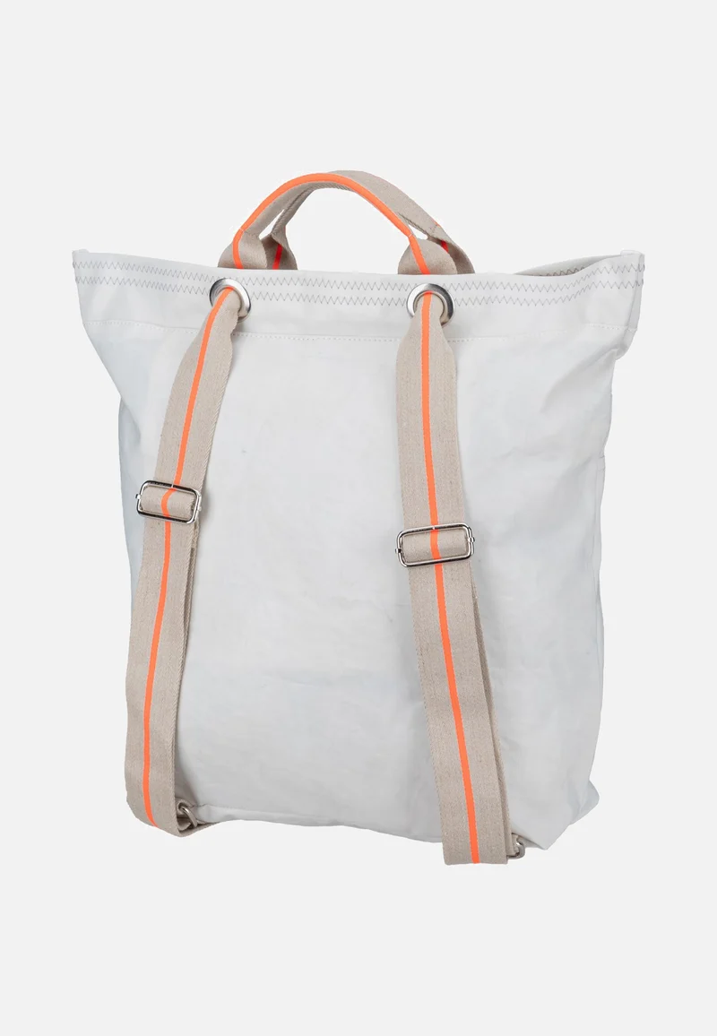 Kaje Weiss/Sand/Zahl Orange - Rucksack