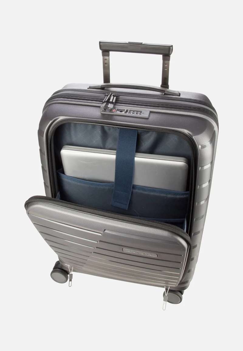 Air Base 4-Rad Trolley S Vortasche Anthrazit - Koffer