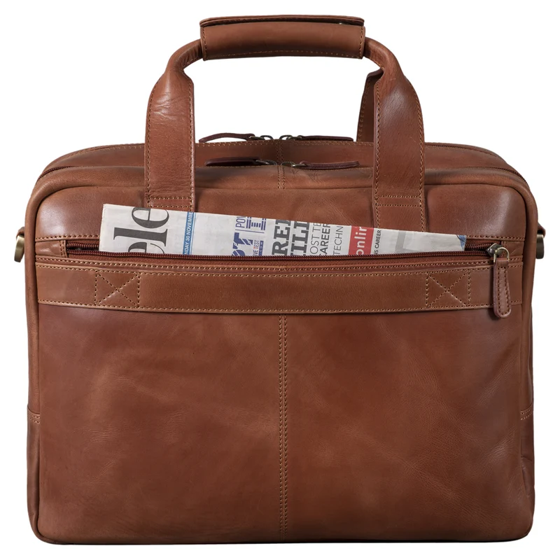 "Experience" XL Aktentasche Leder Herren Große 15,6 Zoll Laptoptasche