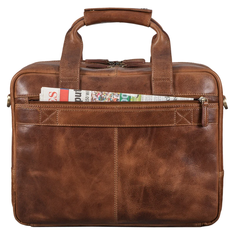 "Experience" XL Aktentasche Leder Herren Große 15,6 Zoll Laptoptasche
