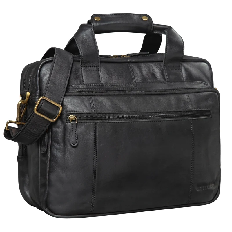 "Experience" XL Aktentasche Leder Herren Große 15,6 Zoll Laptoptasche