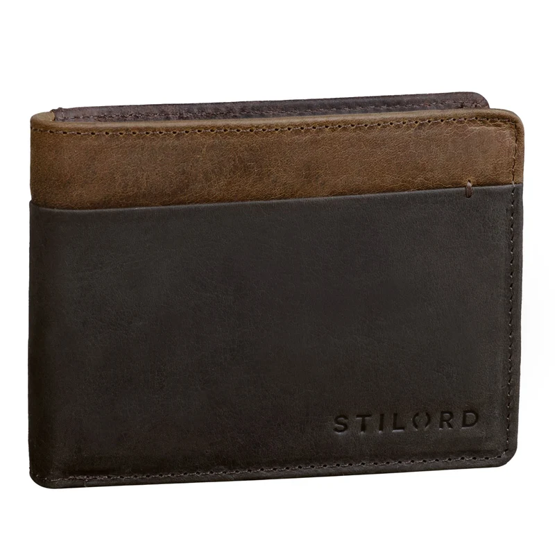 "Sterling" RFID Geldbeutel Herren Leder Portemonnaie NFC-Schutz