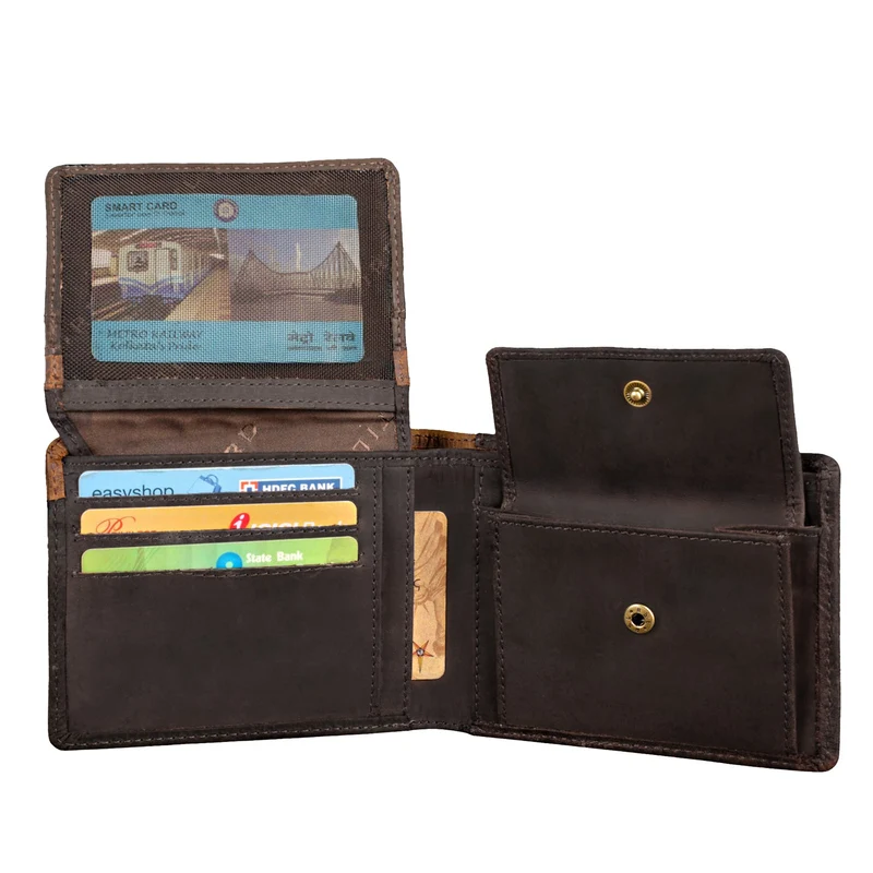 "Sterling" RFID Geldbeutel Herren Leder Portemonnaie NFC-Schutz