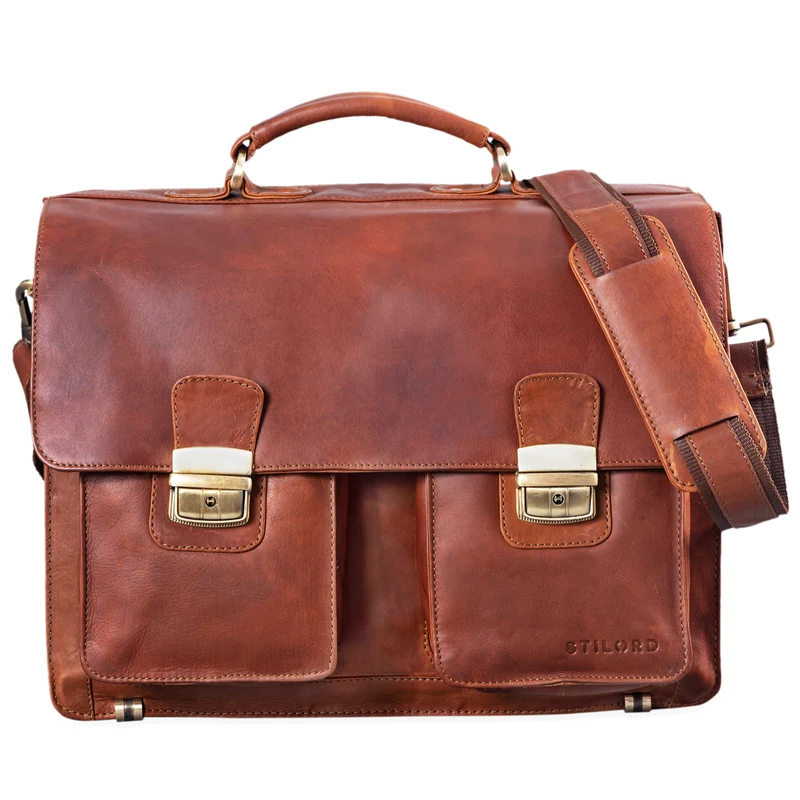 "Atlas" Aktentasche Leder