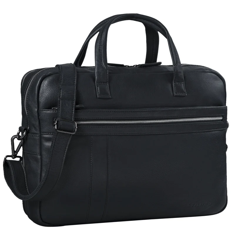 "Conrad" Businesstasche Aktentasche mit Laptop-Fach 15,6 Zoll Leder