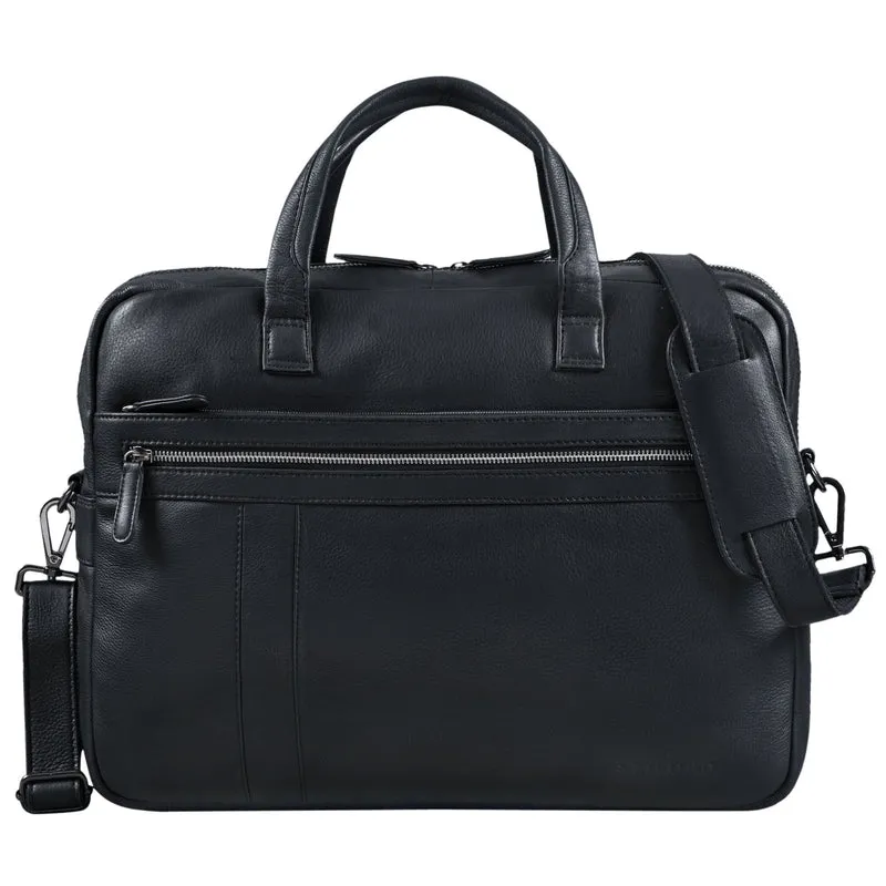 "Conrad" Businesstasche Aktentasche mit Laptop-Fach 15,6 Zoll Leder