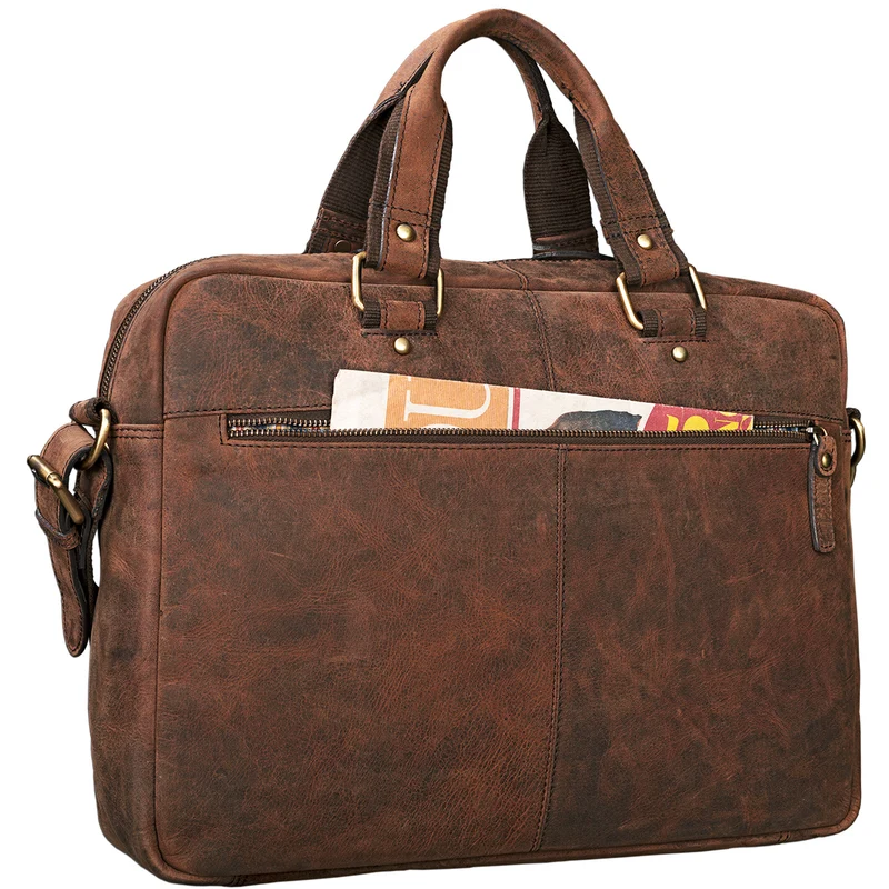 "Gero" Ledertasche Vintage groß