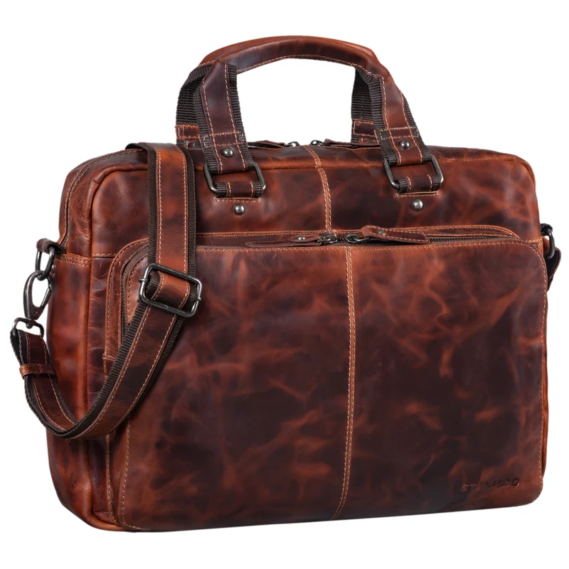 "Gero" Ledertasche Vintage groß