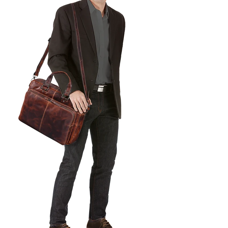 "Gero" Ledertasche Vintage groß