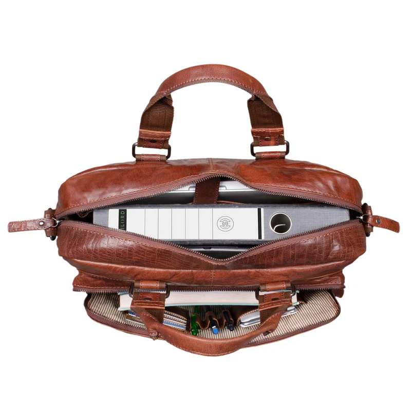 "Gero" Ledertasche Vintage groß