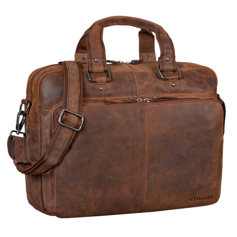 "Gero" Ledertasche Vintage groß