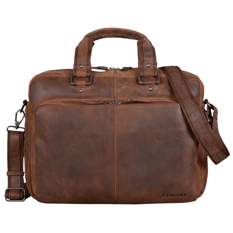 "Gero" Ledertasche Vintage groß