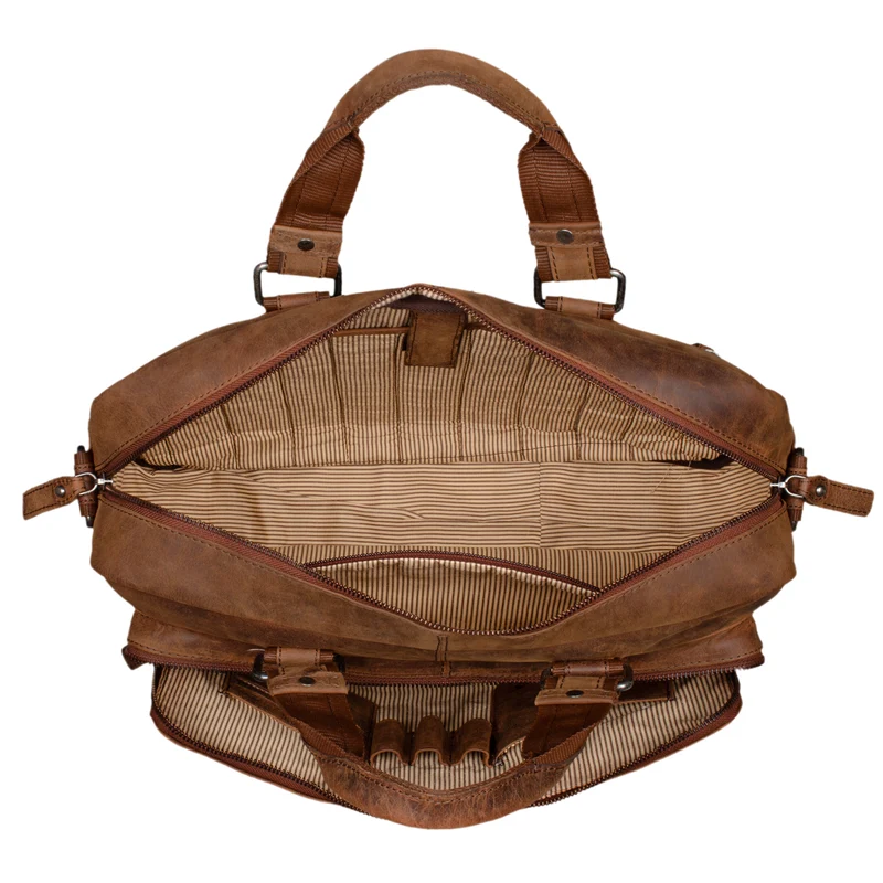"Gero" Ledertasche Vintage groß