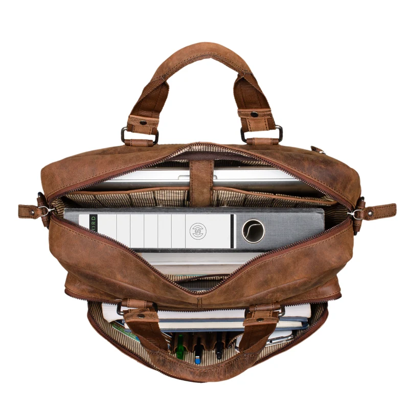 "Gero" Ledertasche Vintage groß
