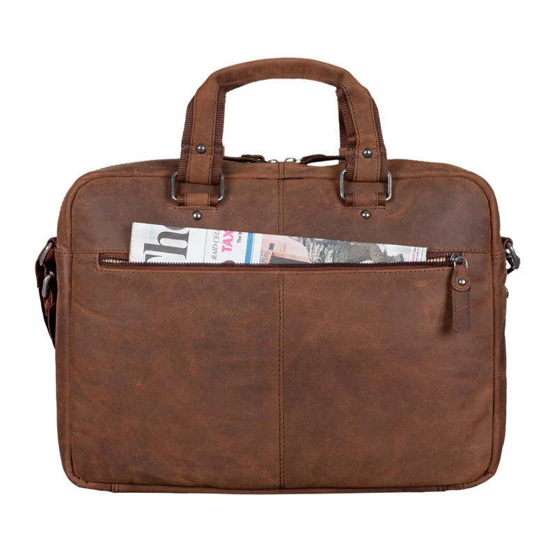 "Gero" Ledertasche Vintage groß