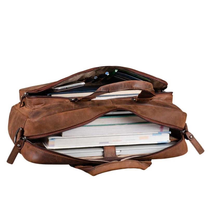 "Gero" Ledertasche Vintage groß