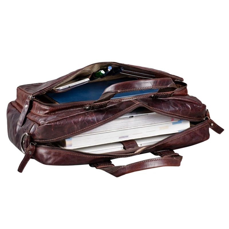 "Gero" Ledertasche Vintage groß
