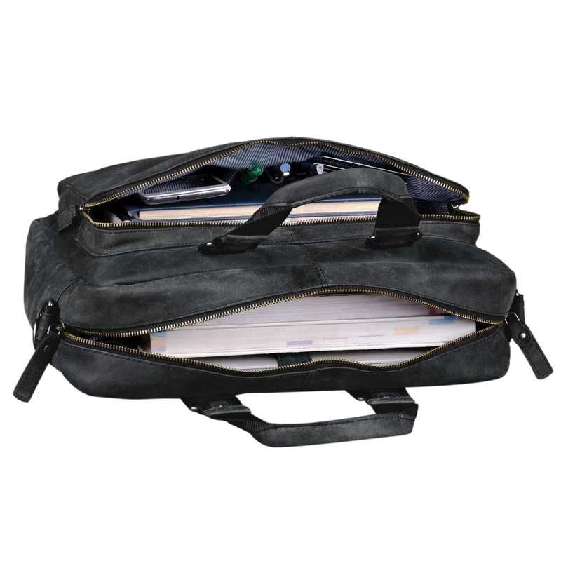 "Gero" Ledertasche Vintage groß