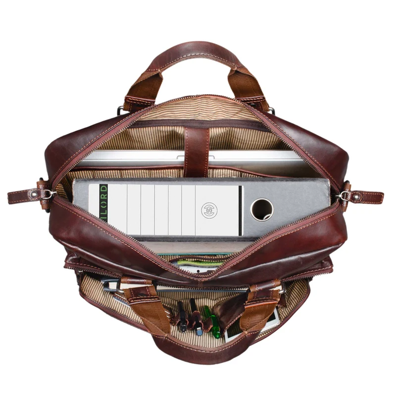 "Gero" Ledertasche Vintage groß