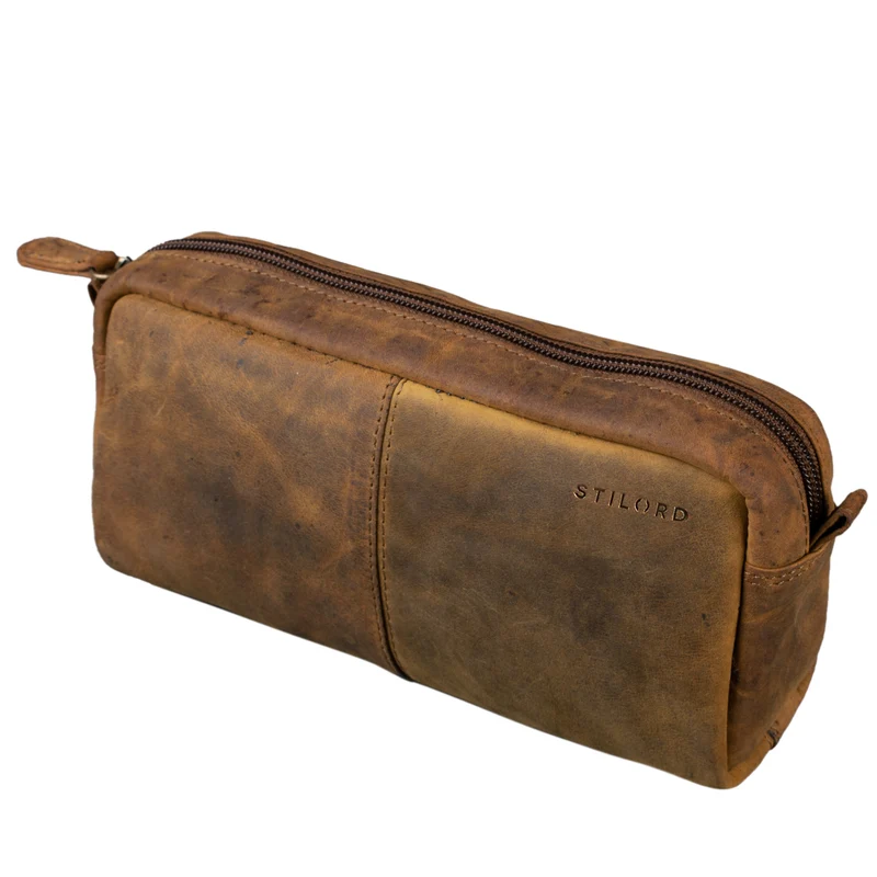 "Spencer" Leder Federmappe Vintage