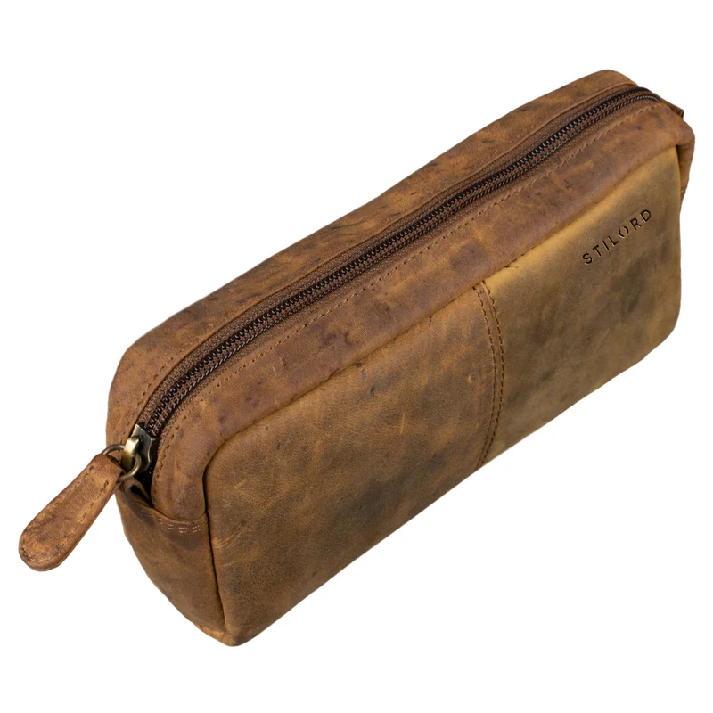 "Spencer" Leder Federmappe Vintage