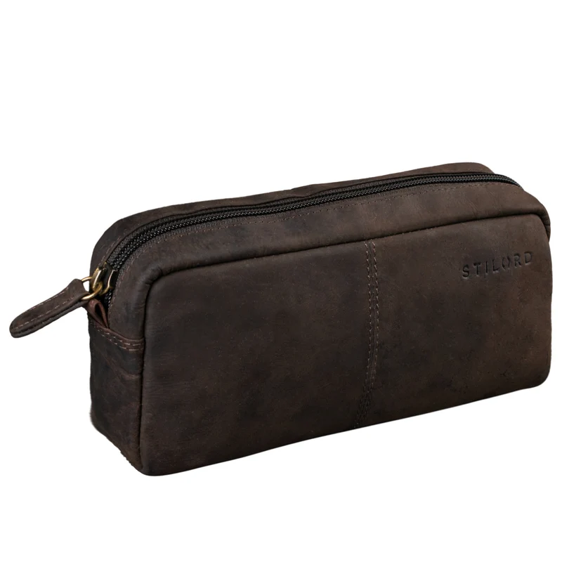 "Spencer" Leder Federmappe Vintage