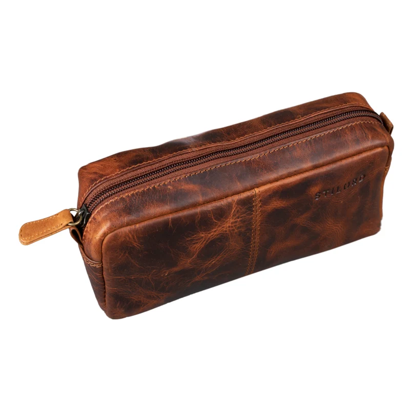 "Spencer" Leder Federmappe Vintage