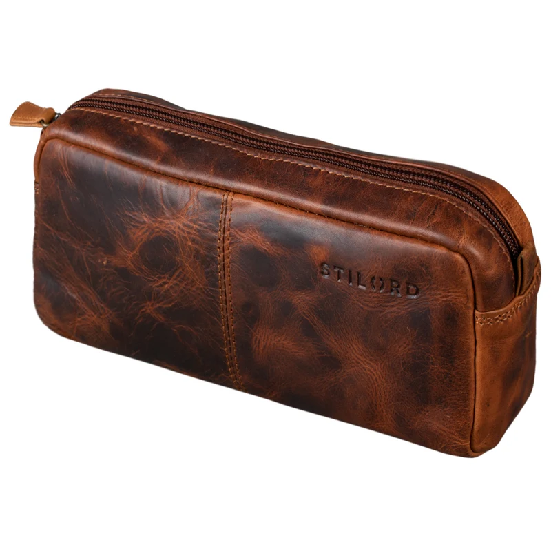 "Spencer" Leder Federmappe Vintage