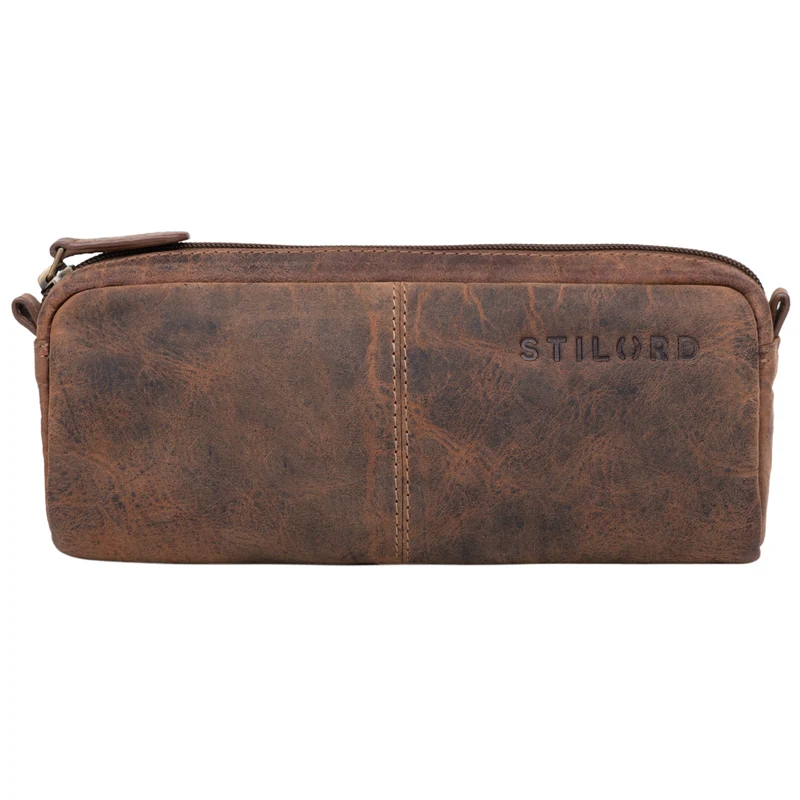 "Spencer" Leder Federmappe Vintage