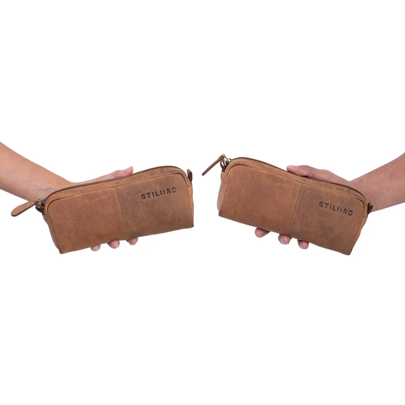 "Spencer" Leder Federmappe Vintage