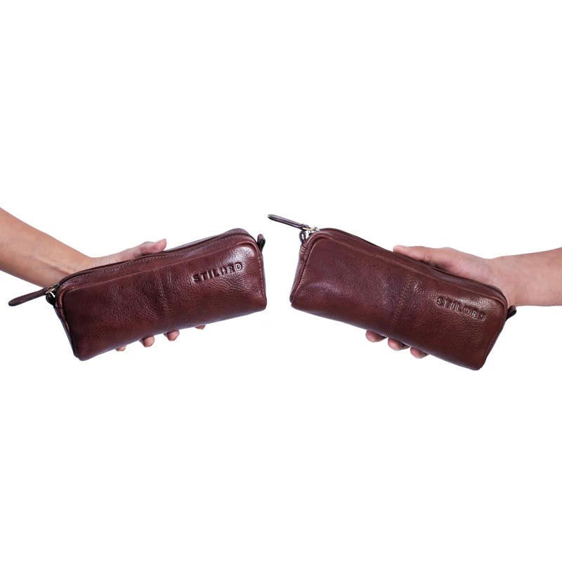 "Spencer" Leder Federmappe Vintage