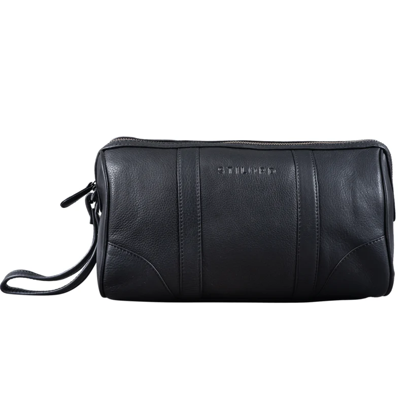 "Charles" Kulturtasche Leder Groß
