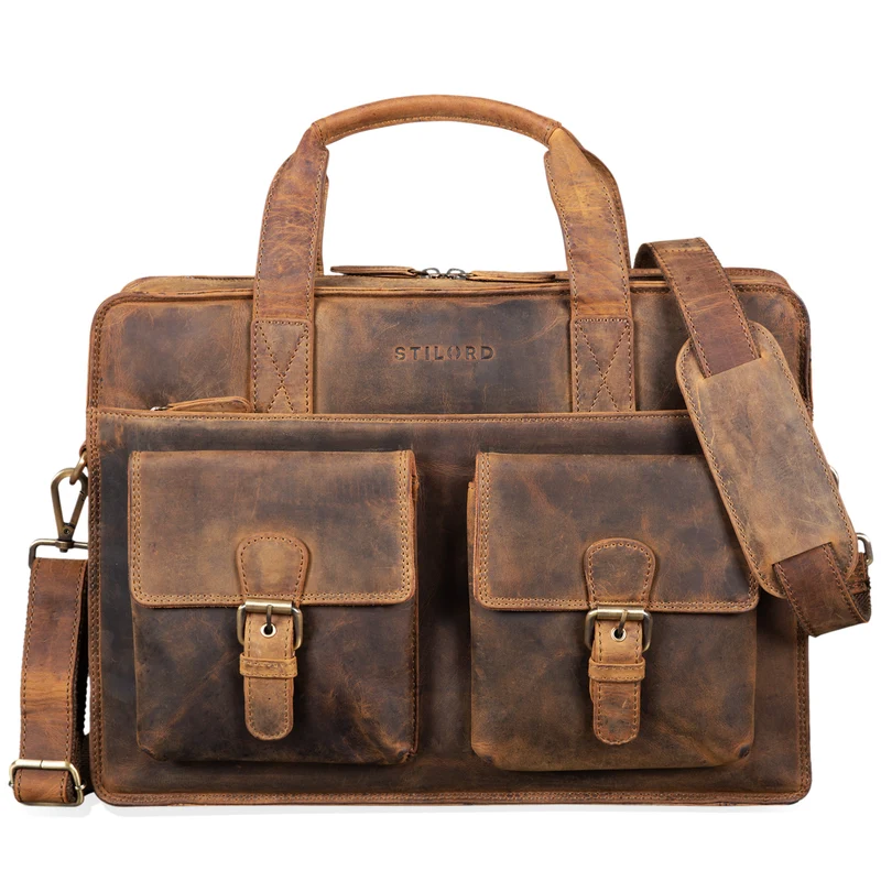 "Augustus" Businesstasche Leder