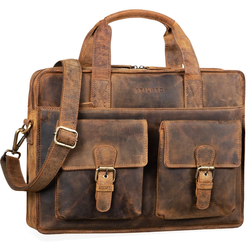 "Augustus" Businesstasche Leder