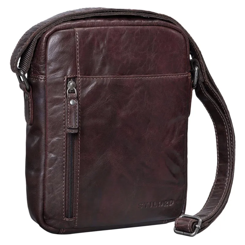 "Quentin" kleine Ledertasche Herren